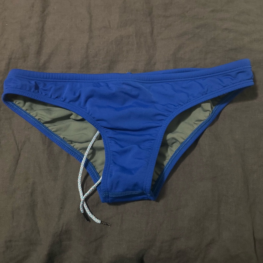 Jolyn Clothing Blue Bikini Bottom